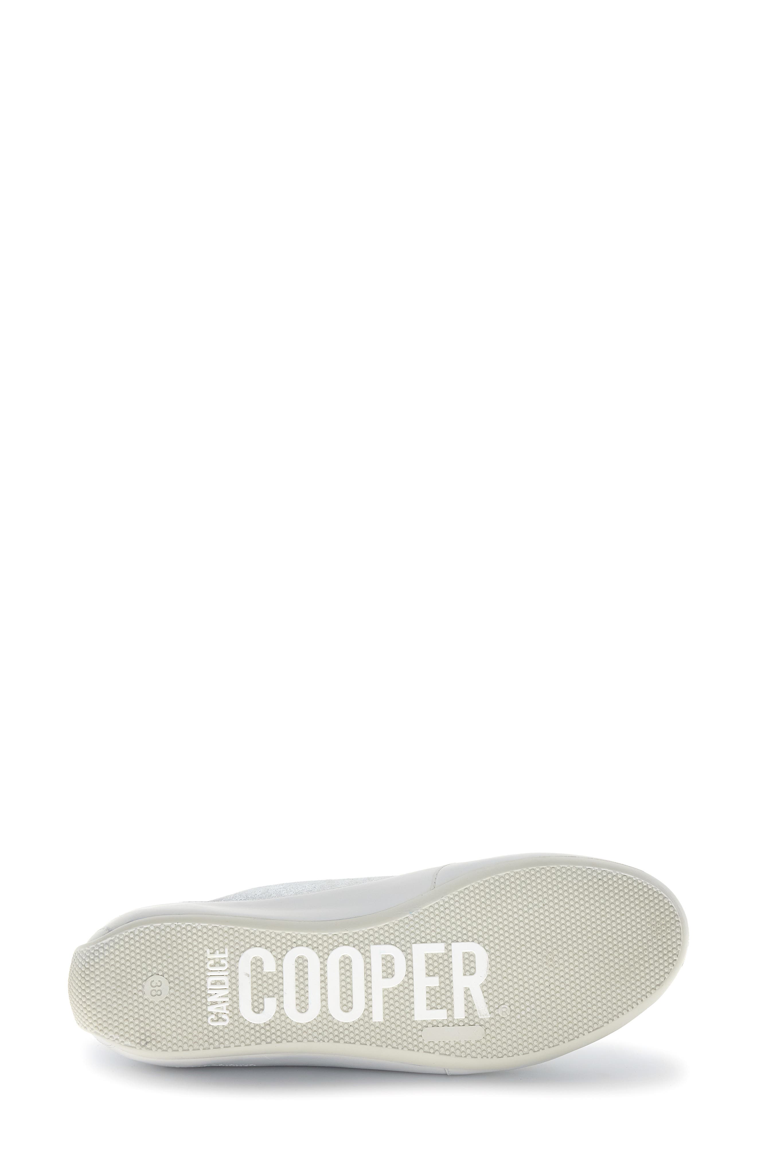 Candice Cooper Twist Sneaker, Alternate, color, White Silver