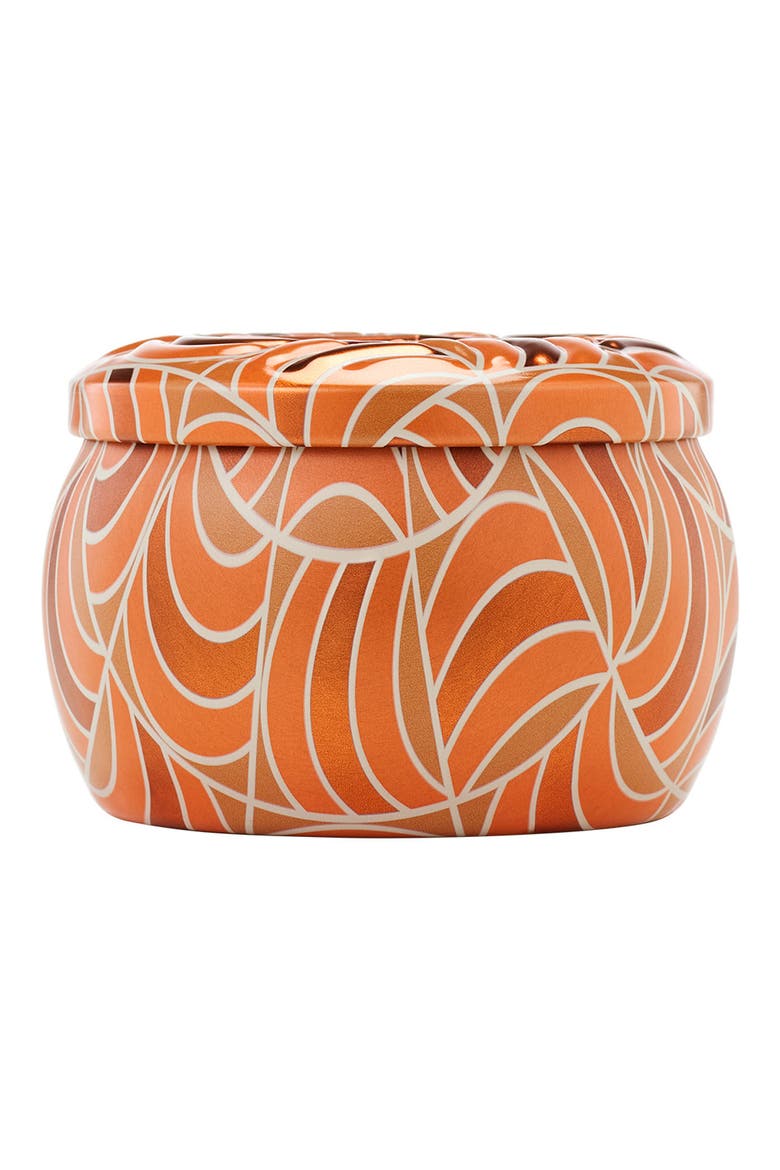 Mini Spiced Pumpkin Latte Candle, Alternate, color, ORANGE