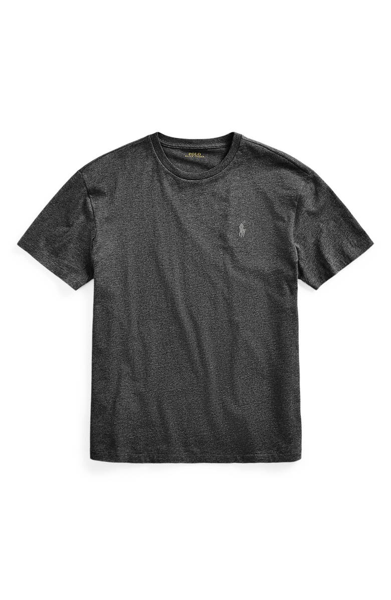 Polo Ralph Lauren Cotton Jersey T-Shirt, Alternate, color, Black Marl Heather