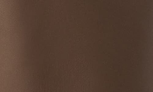 Steve Madden Tilly Faux Leather Minidress In Brown