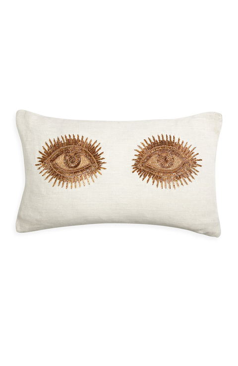 Muse Eyes Throw Pillow