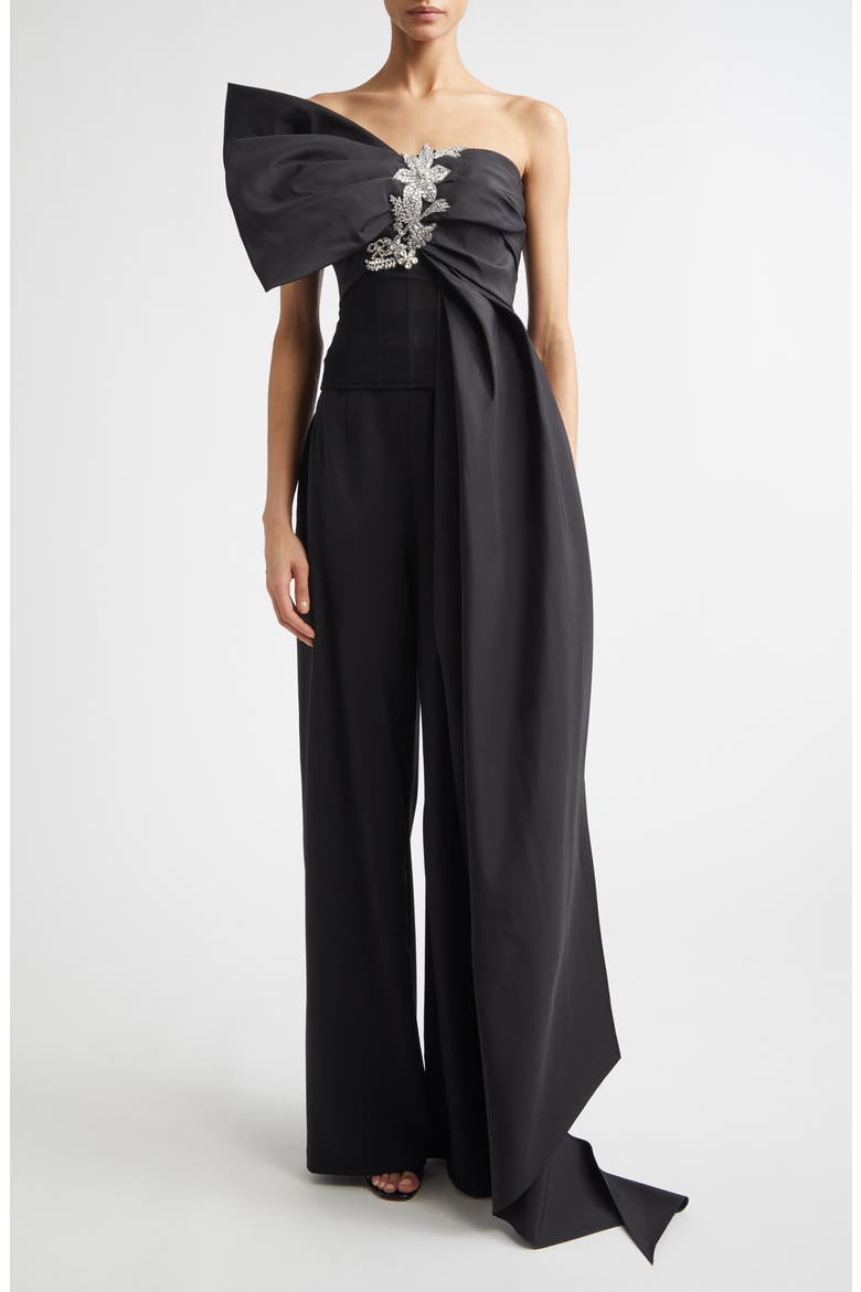 Stretch Wool Pants, Alternate, color, BLACK