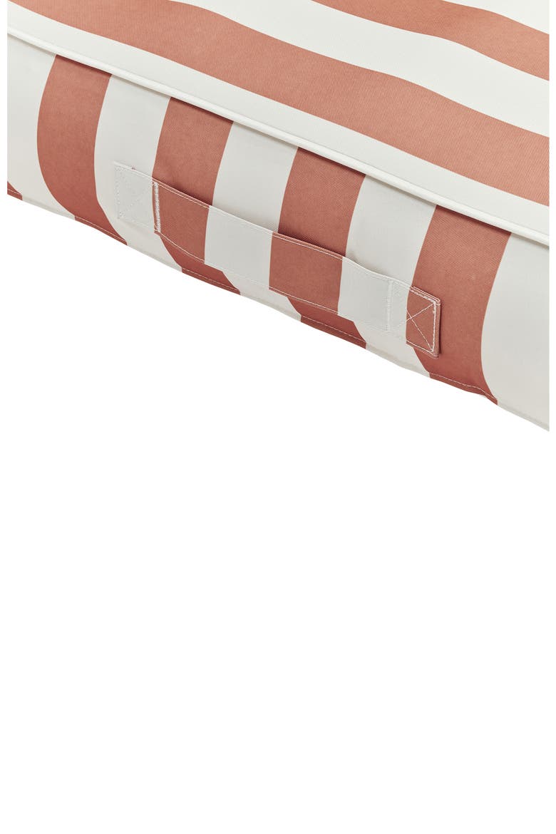 Luxe Lounger Casa Cream Inflatable Pool Float, Alternate, color, ORANGE