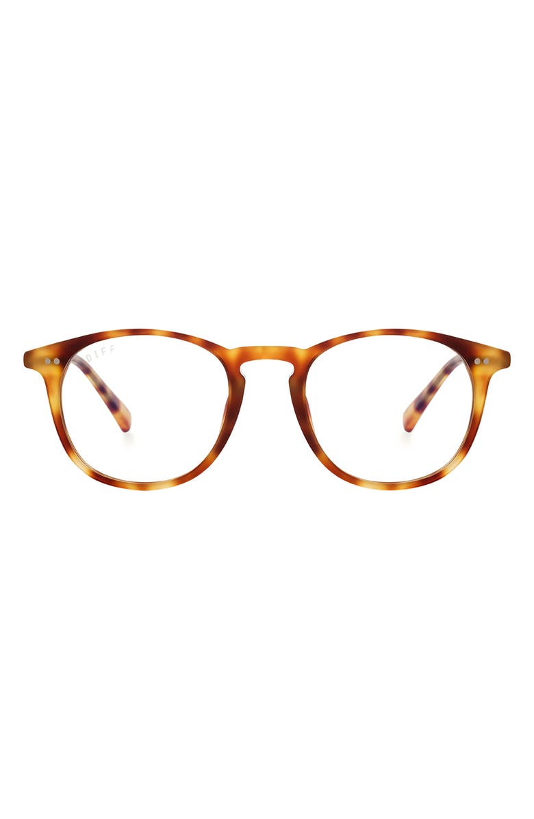 DIFF Jaxson 49mm Small Round Optical Glasses, Main, color, 
