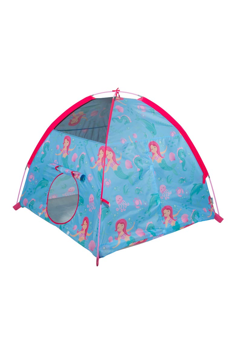 Mermaid & Friends Play Tent, Main, color, BLUE