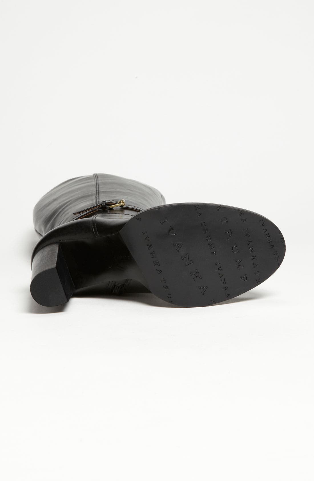 'Tulip' Boot (Nordstrom Exclusive), Alternate, color, BLACK LEATHER