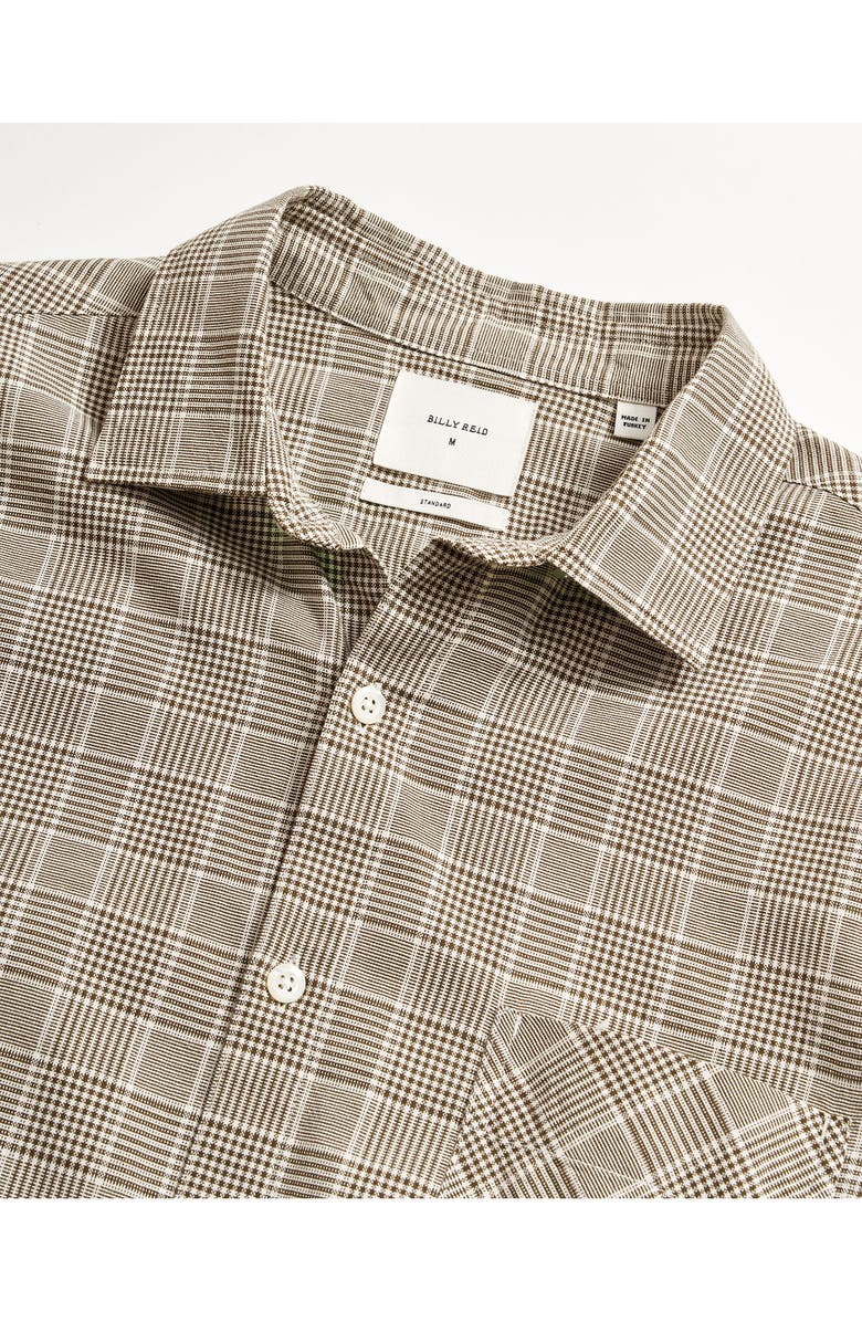 Billy Reid Standard Fit Glen Plaid Cotton Button-Up Shirt, Alternate, color,