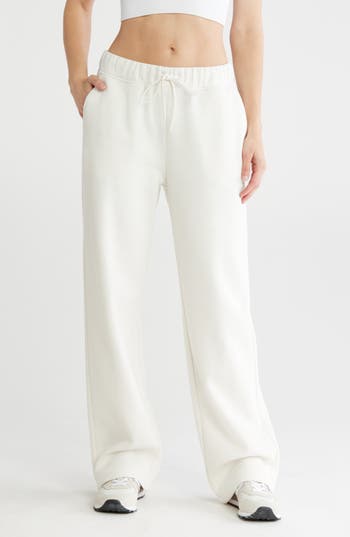 Z By Zella Feather Fleece Straight Leg Sweatpants