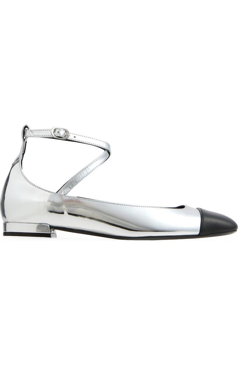 Stuart Weitzman Eden Cross Strap Ballet Flat, Alternate, color,