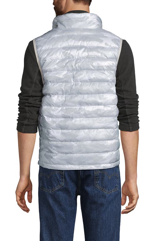 Lands' End Wanderweight Ultralight Packable Down Vest In White