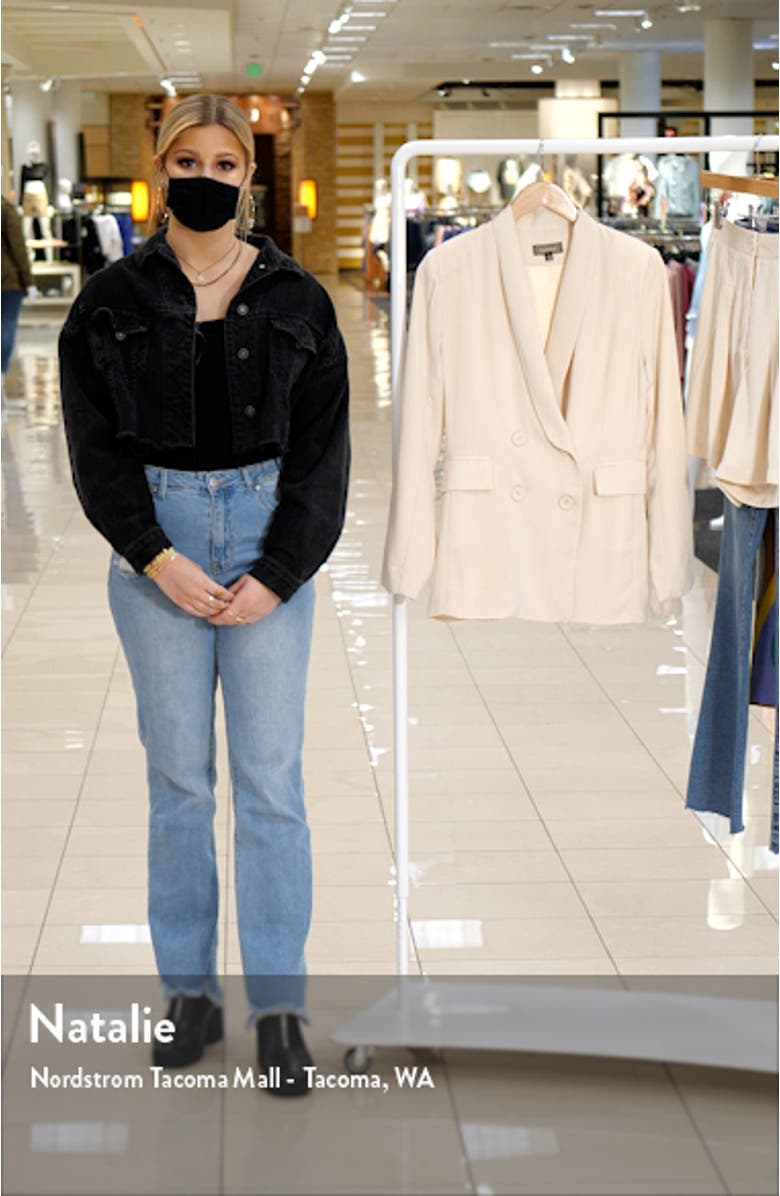 Kaya Double Breasted Blazer, sales video thumbnail