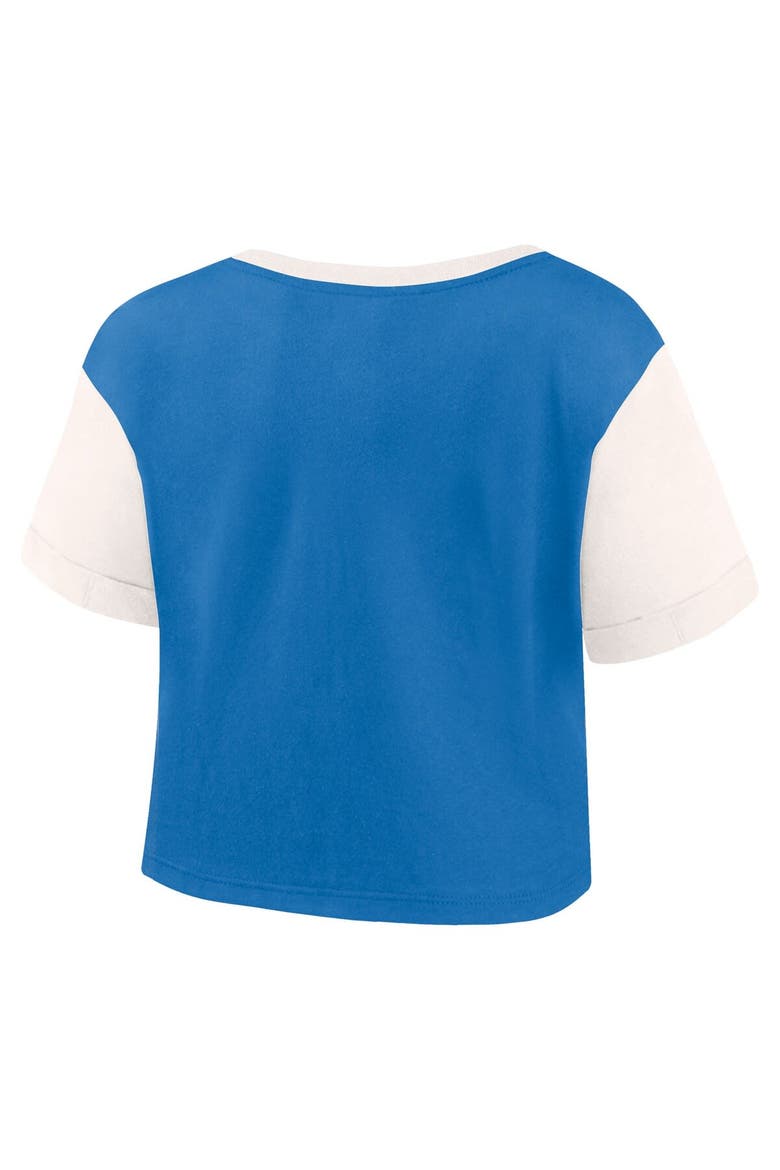 Women's Fanatics Branded Royal Florida Gators Color-Block Script Tail T-Shirt, Alternate, color, Royal