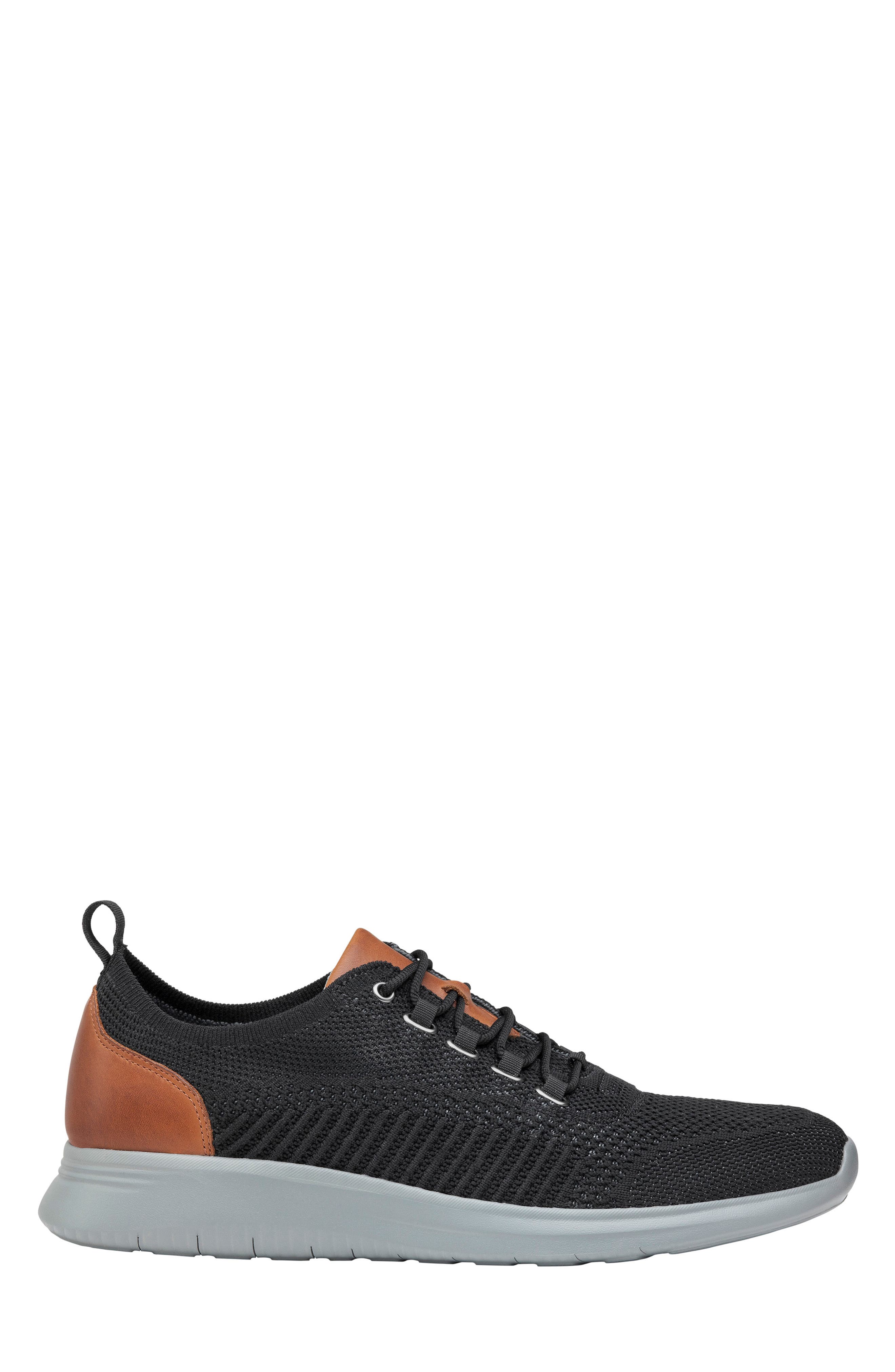 Johnston & Murphy Amherst Knit Sneaker, Alternate, color, 