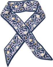 NORDSTROM RACK Floral Mini Skinny Scarf