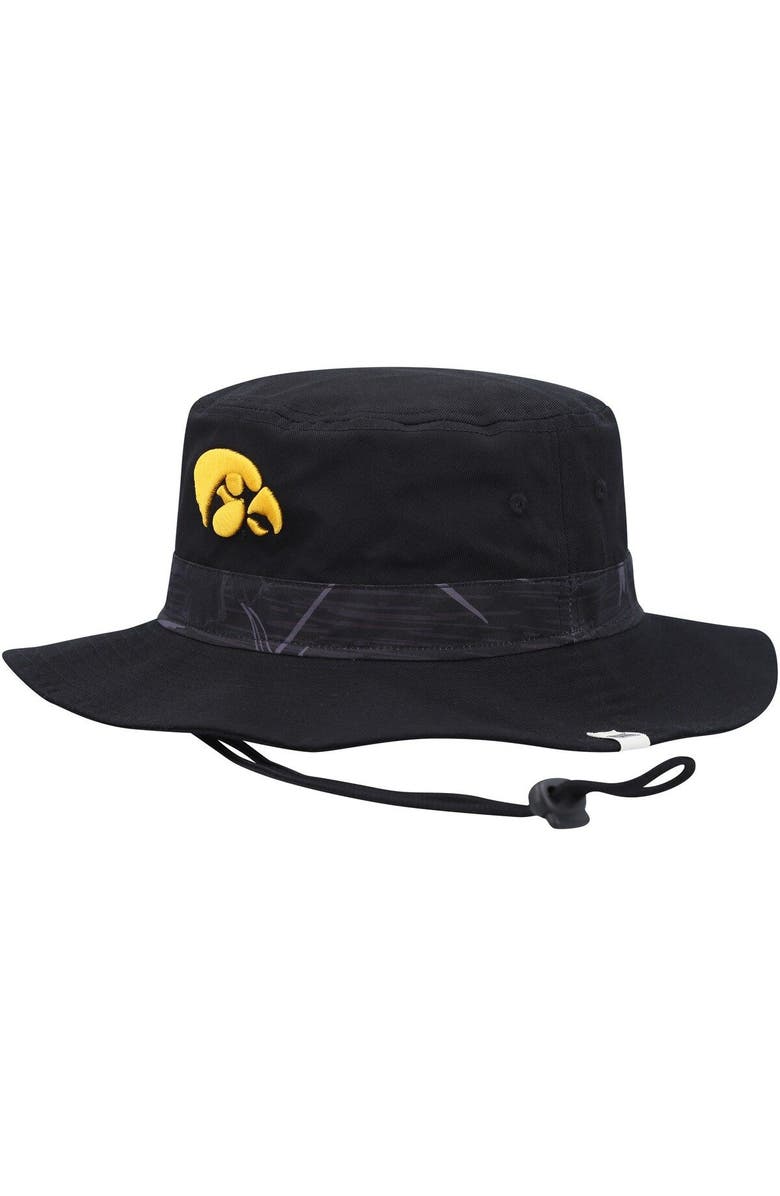 COLOSSEUM Men's Colosseum Black Iowa Hawkeyes What Else Is New? Bucket Hat, Main, color,