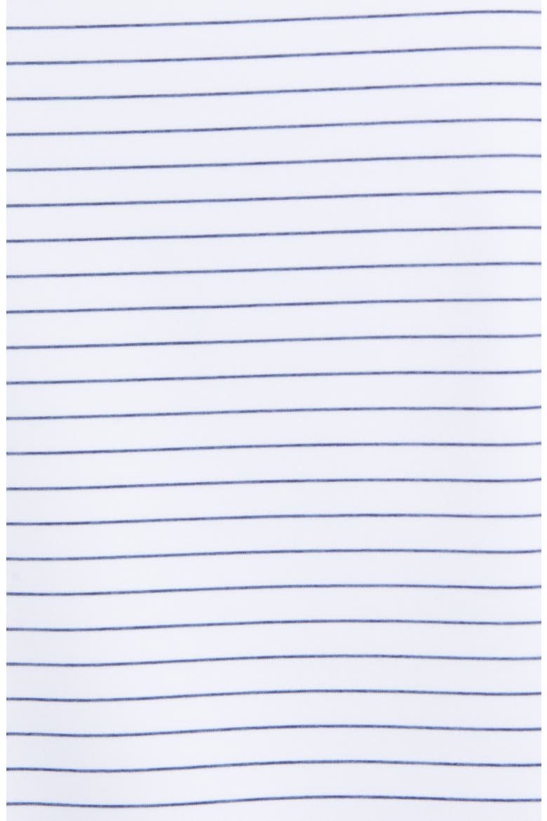 Crafty Pinstripe Performance Polo, Alternate, color, WHITE