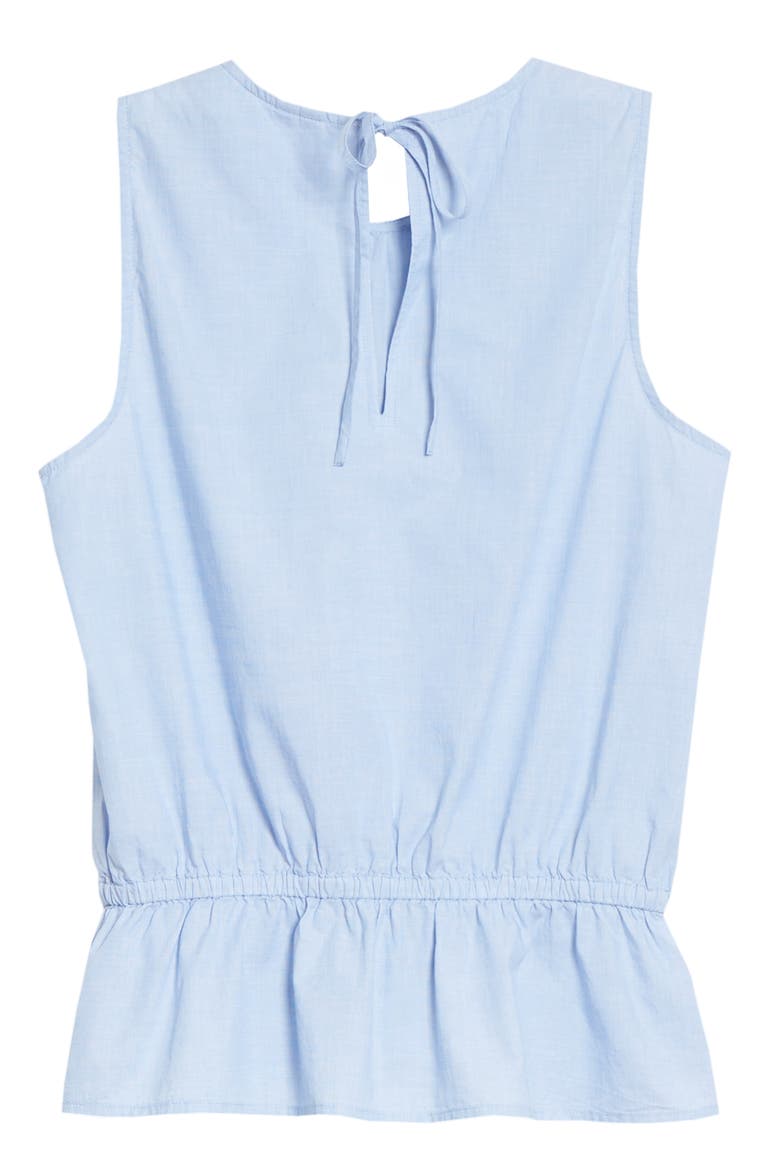 Treasure & Bond Sleeveless Peplum Top (Women) | Nordstrom