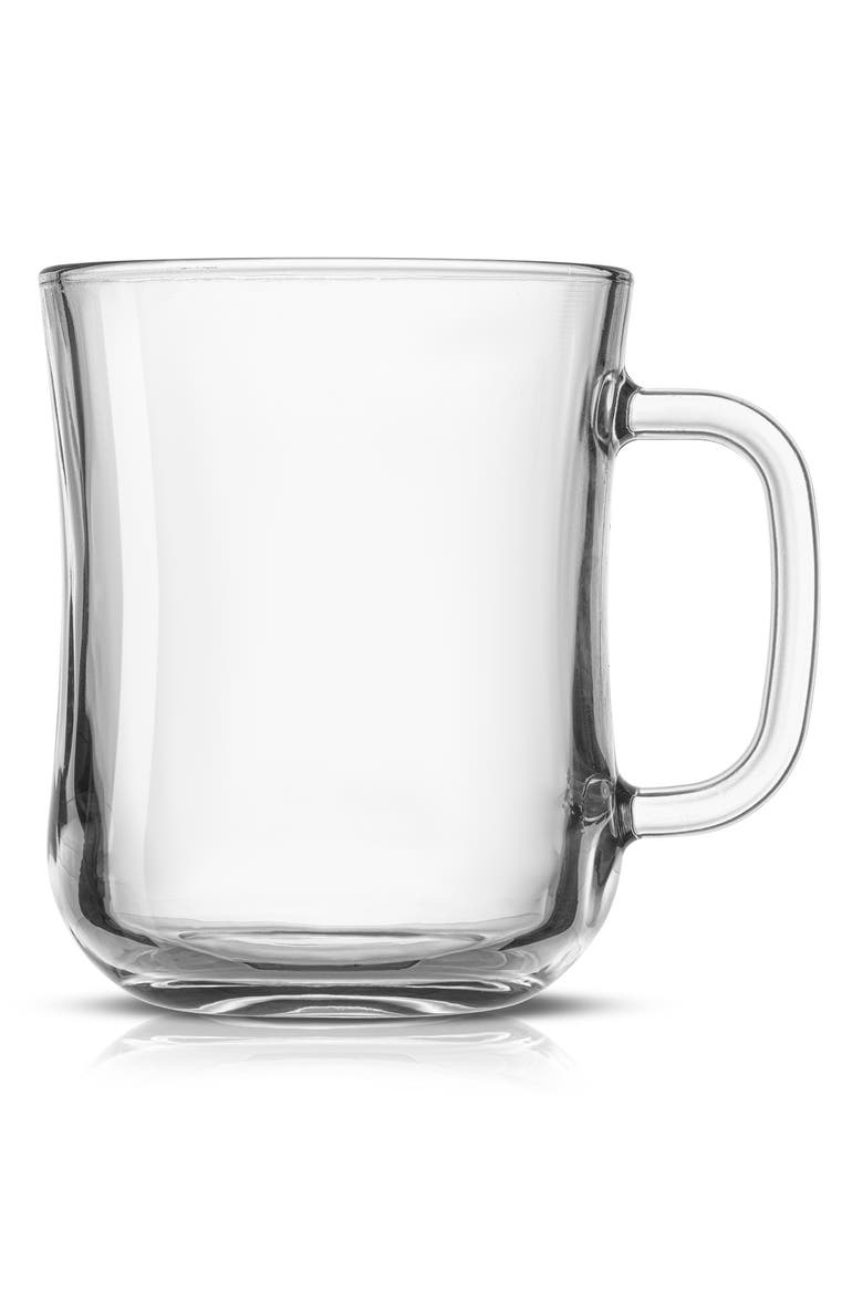 Set of 6 Diner Tea Coffee Mugs, Main, color, CLEAR