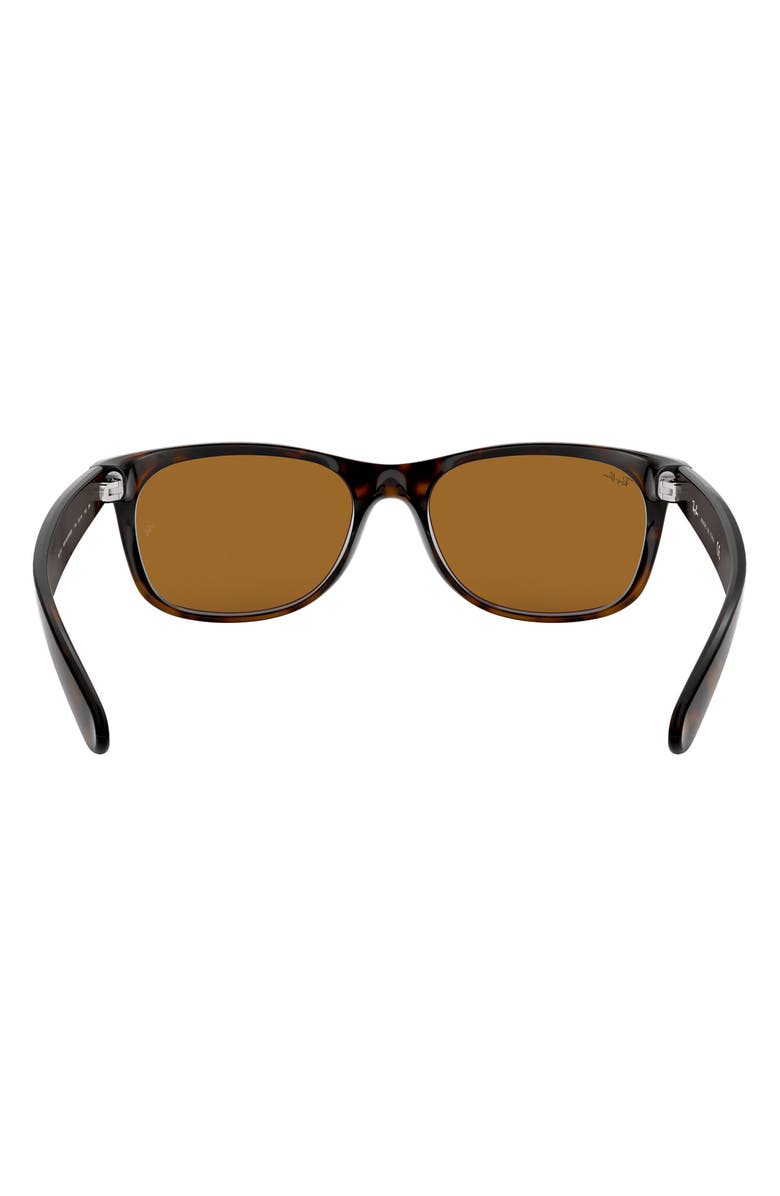 Ray-Ban New Wayfarer 55mm Rectangular Sunglasses, Alternate, color, Light Havana