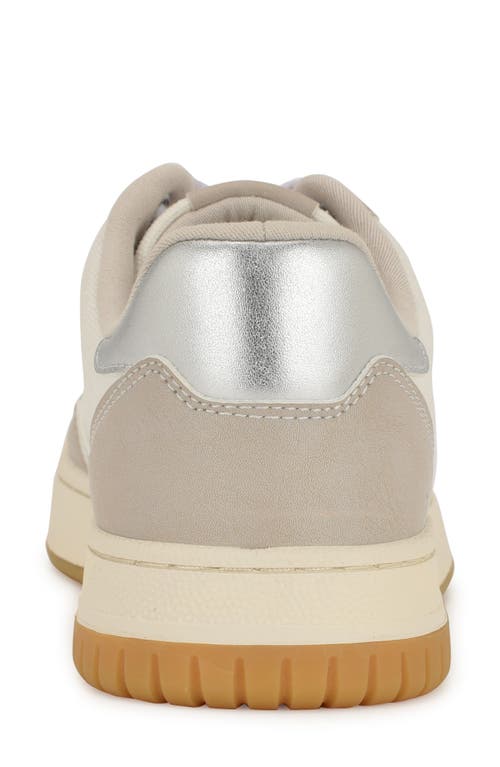 Shop Nine West Nenya Sneaker In Ivory/taupe