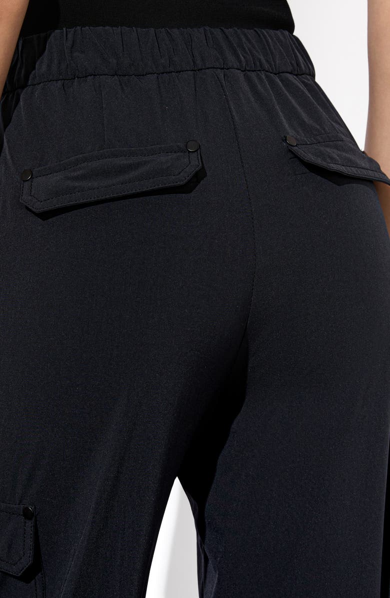 Alice + Olivia Milo Balloon Leg Cargo Pants, Alternate, color, 