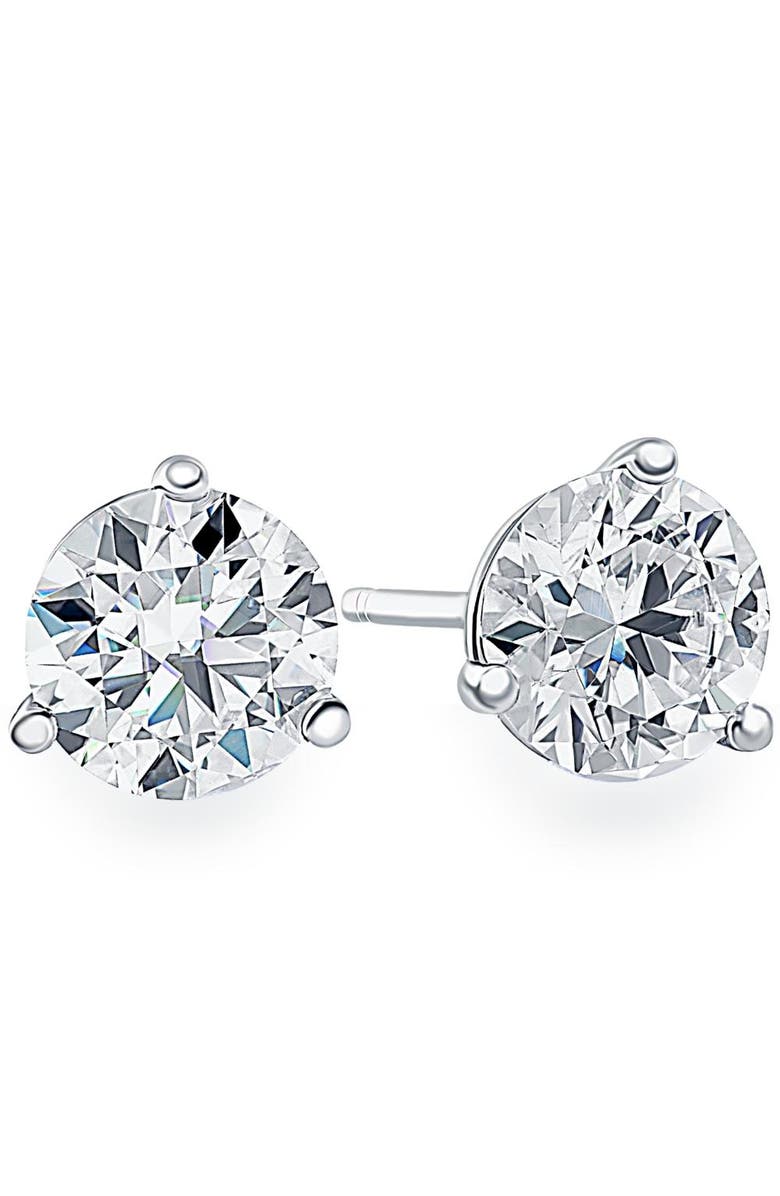 Bliss Diamond 1 1/2Ct Diamond Studs Lab Grown 14k Gold Lab Grown Diamond Earrings, Alternate, color, 14K White Gold