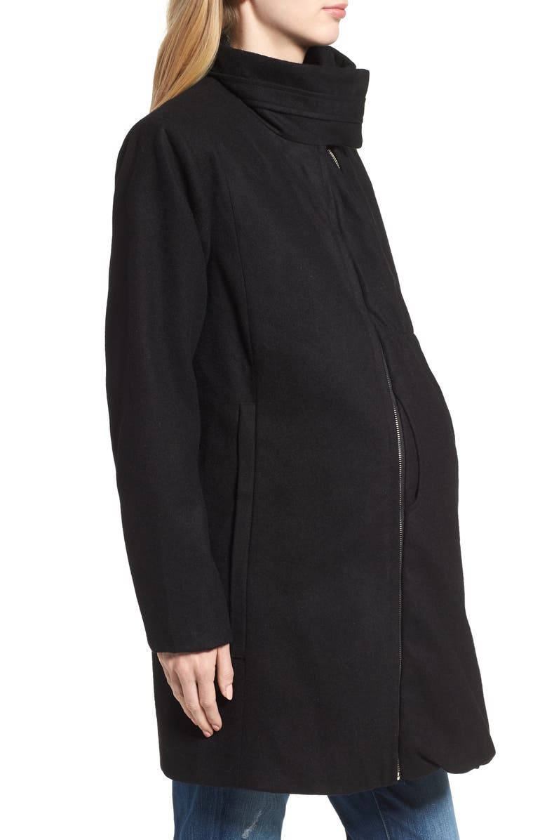 Modern Eternity Convertible 3-in-1 Maternity/Nursing Coat, Alternate, color, 