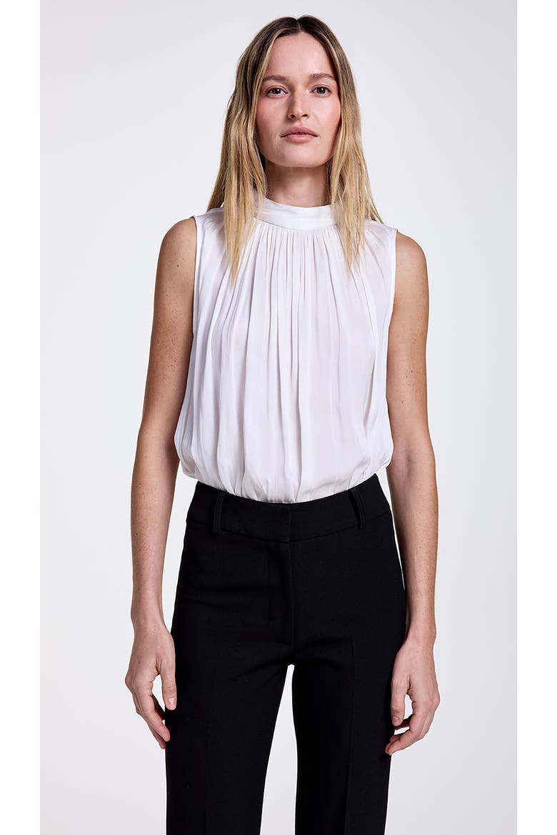 Gathered Shell Top, Alternate, color, Ivory