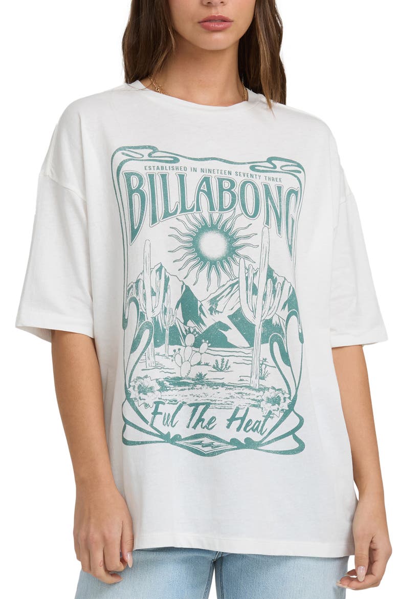 Desert Wandering Cotton Blend Graphic T-Shirt, Main, color, SALT CRYSTAL