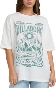 Billabong Desert Wandering Cotton Blend Graphic T-Shirt