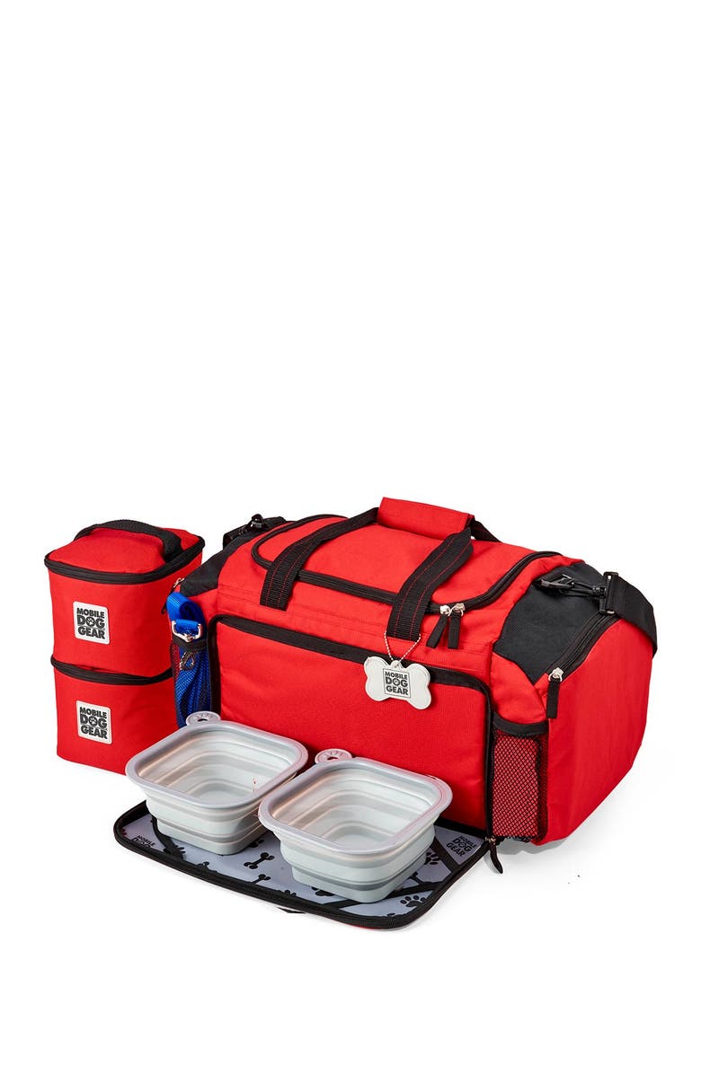 MOBILE DOG GEAR Ultimate Week Away(R) Duffel Bag - Red, Main, color, 