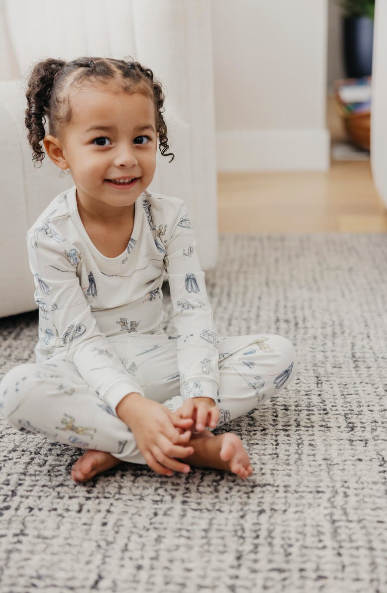 Copper Pearl Tatooine Fitted Two-Piece Pajamas, Alternate, color, Tatooine