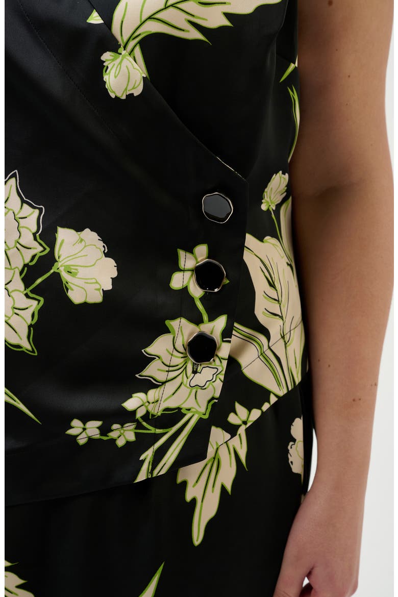 Baia Floral Sleeveless Button-Up Top, Alternate, color, PRINT