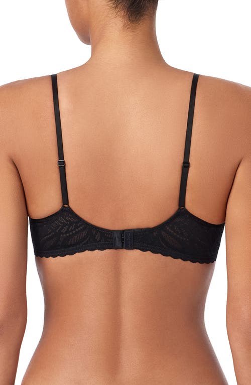 Dkny Lace Deco Underwire Bra In Black