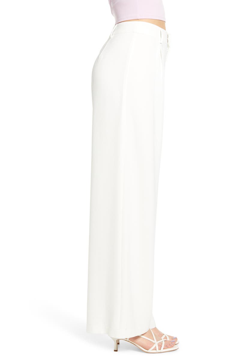 June & Hudson High Waist Wide Leg Pants, Alternate, color,