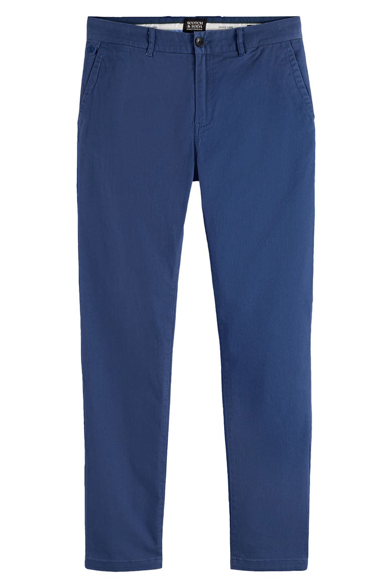 Stuart Stretch Cotton Chinos, Alternate, color, INSIGNIA BLUE