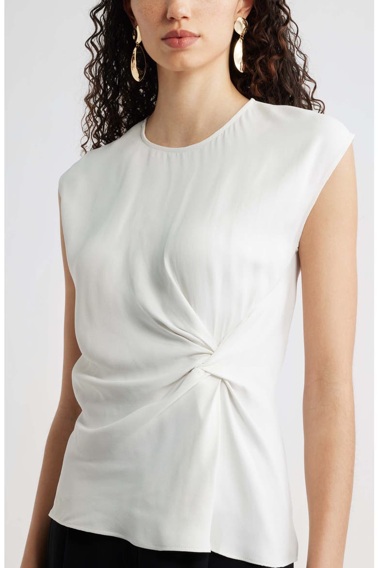Side Twist Top, Alternate, color, IVORY TOFU