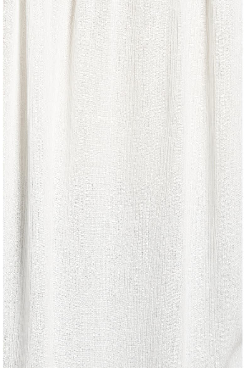 Relaxed Button Front Top, Alternate, color, IVORY CLOUD
