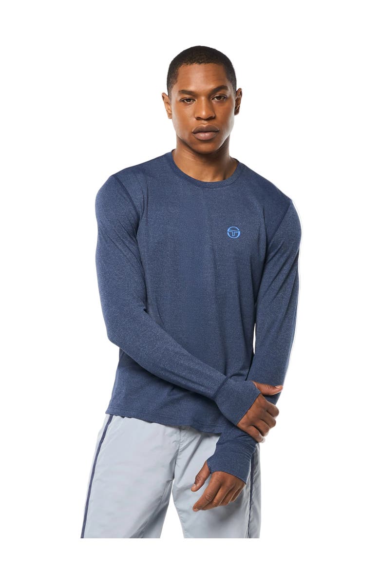 Attivo Damarindo Long Sleeve Tee, Main, color, MARITIME BLUE