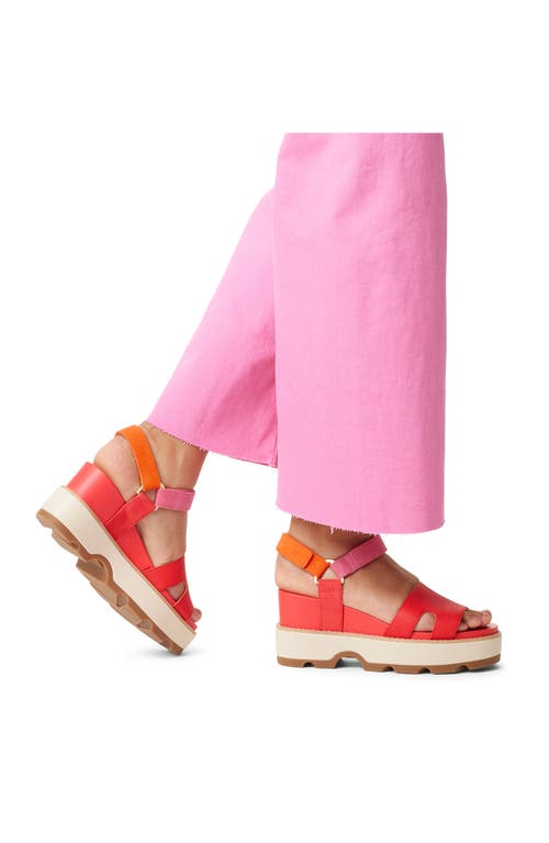 SOREL SOREL JOANIE IV ANKLE STRAP PLATFORM WEDGE SANDAL