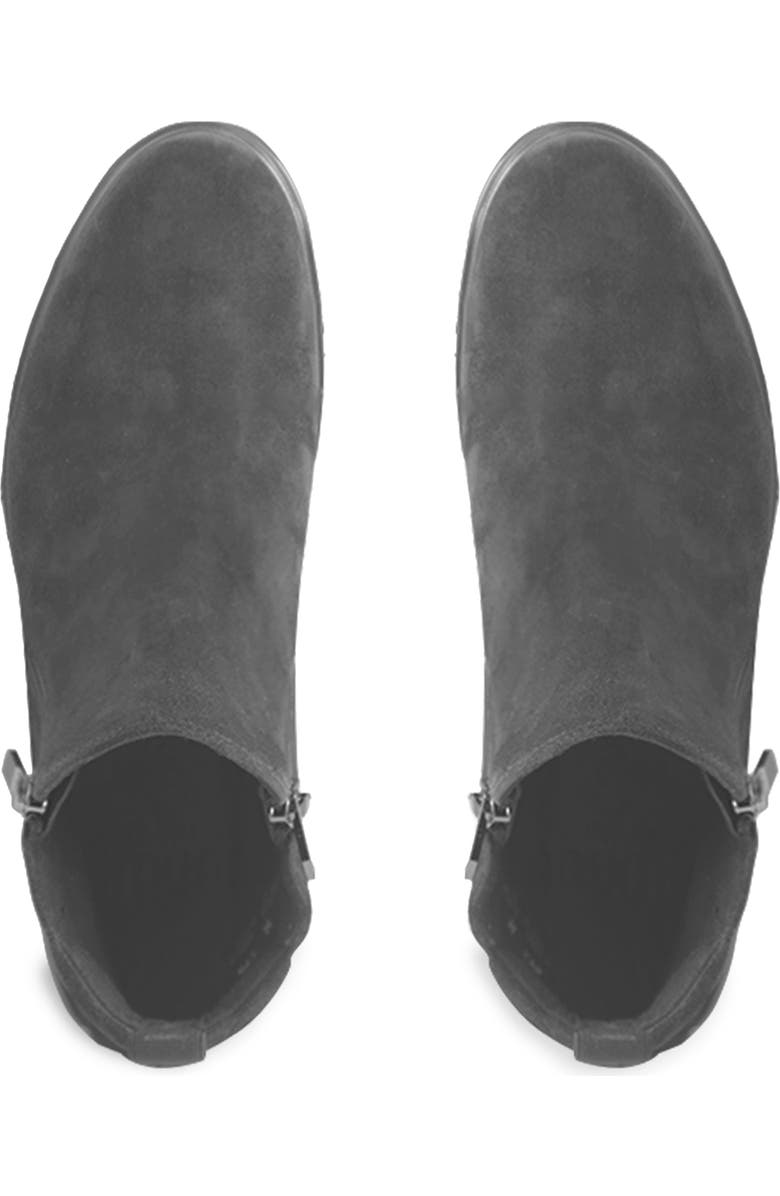 Munro Rourke Water Resistant Bootie, Alternate, color, Charcoal Suede