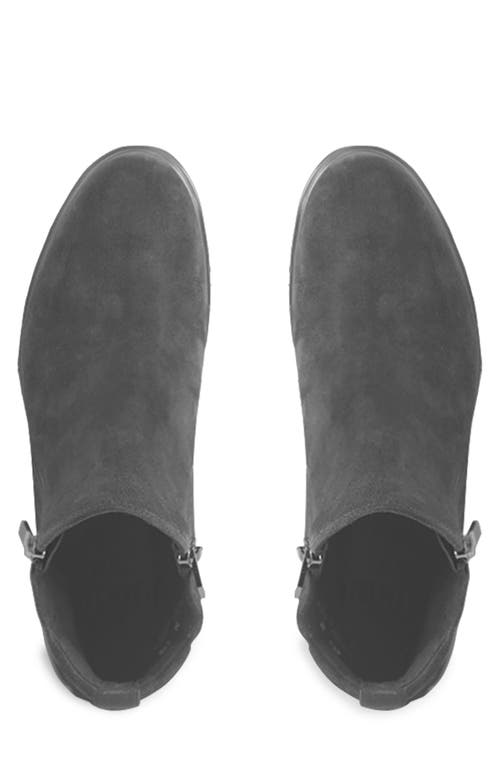 Munro Rourke Water Resistant Bootie In Charcoal Suede
