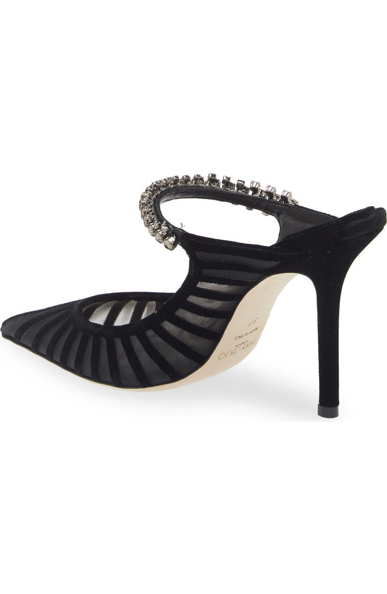 Jimmy Choo Bing Crystal Embellished Pointed Toe Mule Pump, Alternate, color,