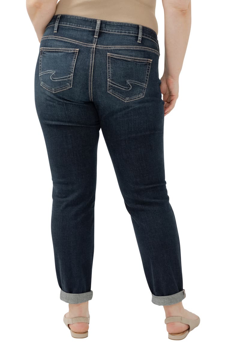 Boyfriend Skinny Jeans, Alternate, color, INDIGO