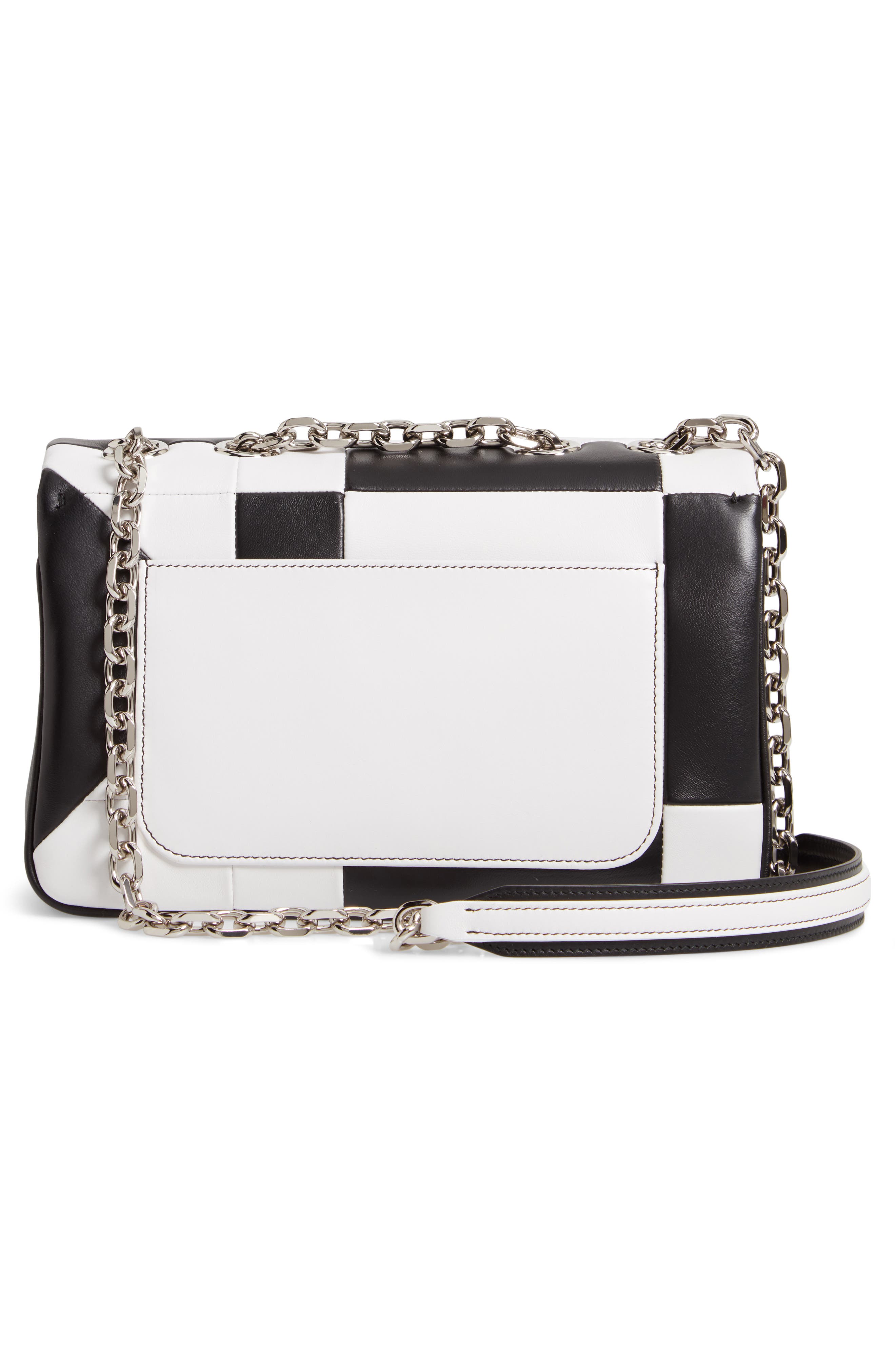 CALVIN KLEIN 205W39NYC Calvin Klein Large Quilted Leather Shoulder Bag, Alternate, color, 