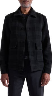 Bugatchi Glen Plaid Jacket