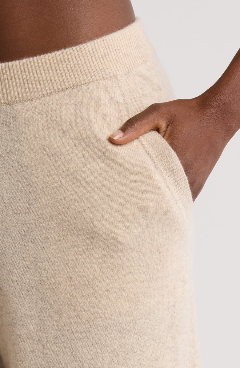 Nordstrom Cashmere Lounge Set, Alternate, color, Beige Oatmeal Light Heather