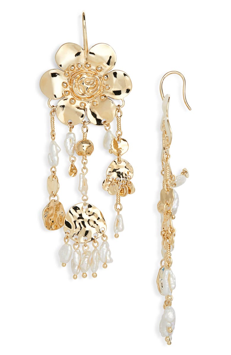 Zimmermann Bellis Chandelier Earrings, Main, color,