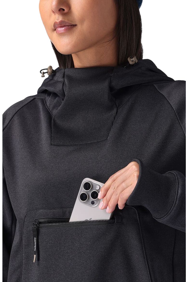 Meltdown Water-Resistant Hoodie - Women's, Alternate, color, Black