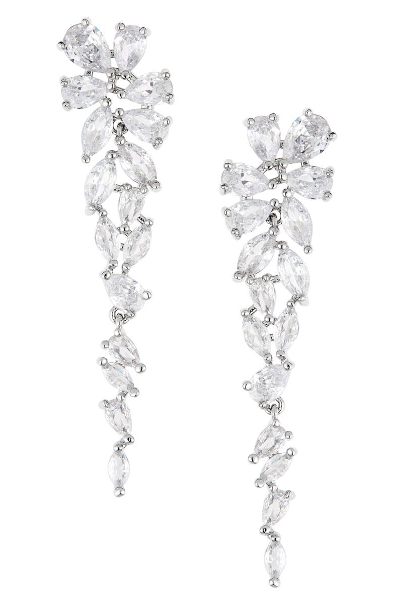 Shashi Estelle Crystal Drop Earrings, Main, color, 